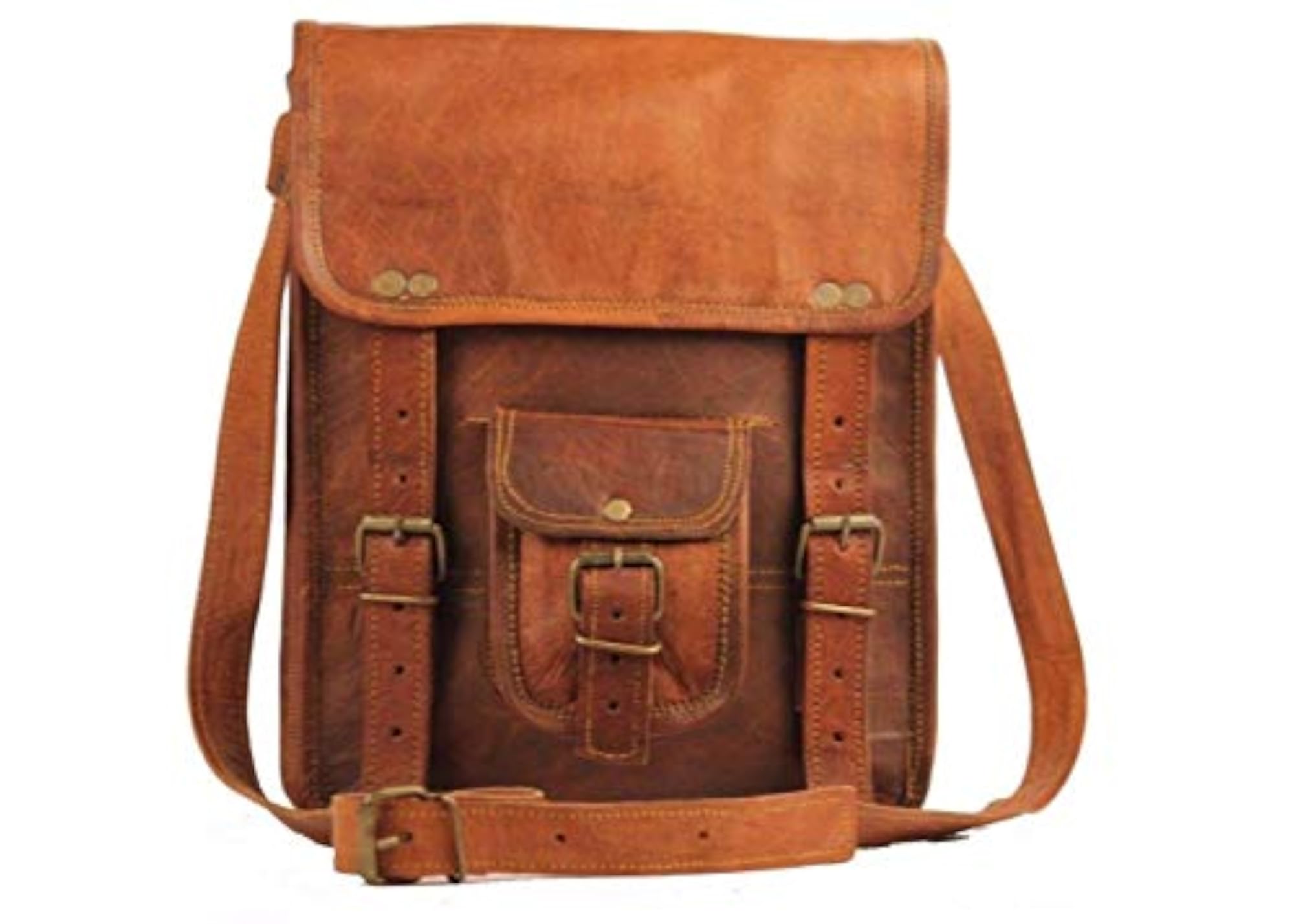 RSN 13 Inch Leather I Pad Bag/Messenger Bag/Notepade Bag